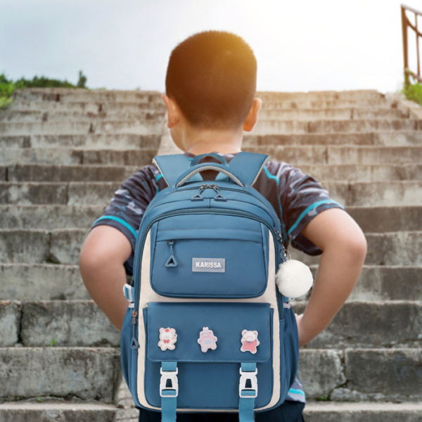 Kids Backpack Children School Bag (Blue) - Image 2