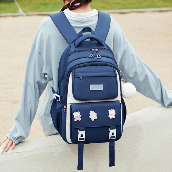 Kids Backpack Children School Bag (Blue) - Image 3