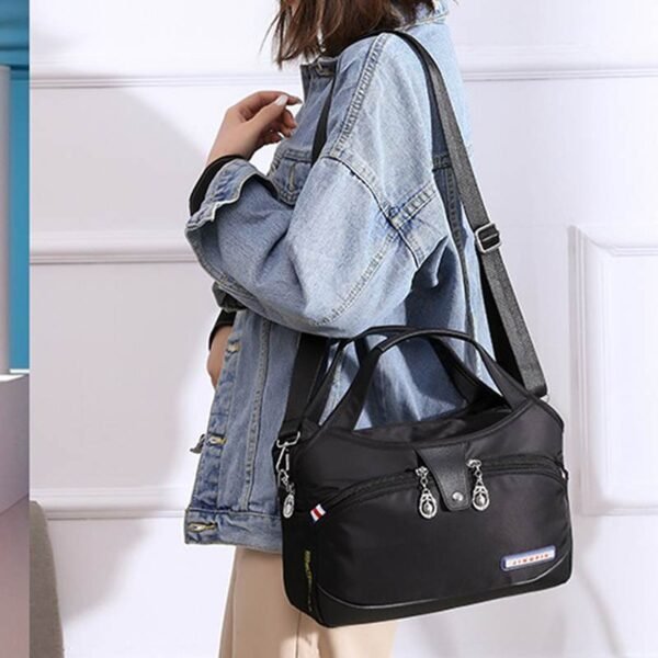 Large Capacity Waterproof Anti-theft Fashion ( black color) - Image 2